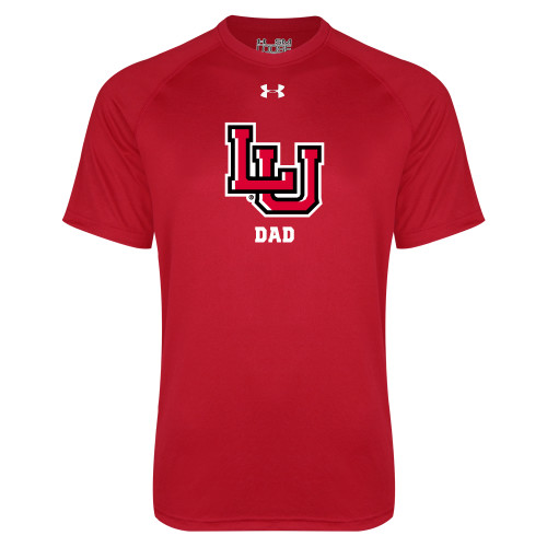  Under Armour Red Tech Tee - Dad