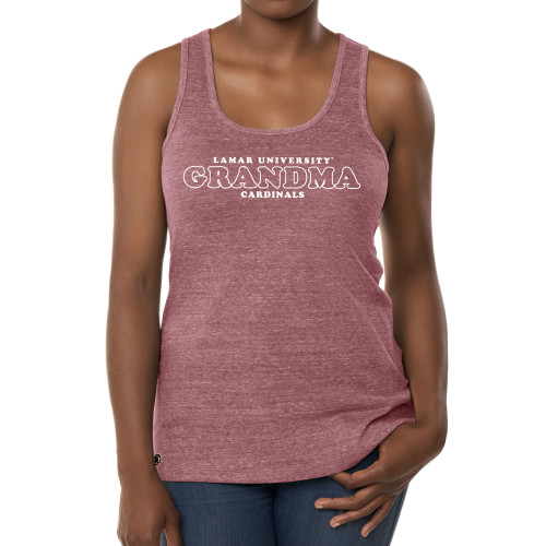 Lamar Fall Rush Ladies Red Tank