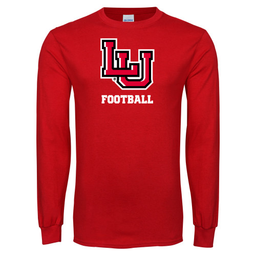  Red Long Sleeve T Shirt - Football