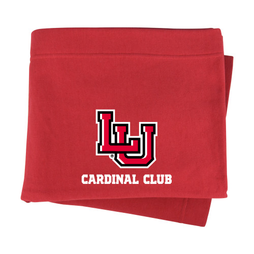 Lamar Red Sweatshirt Blanket