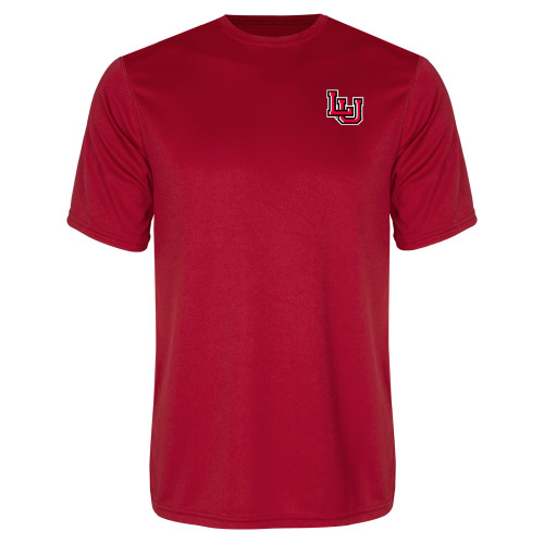  Red Performance Tee - Interlocking LU