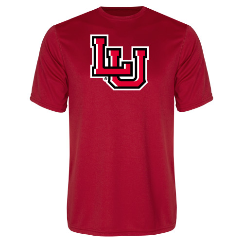  Red Performance Tee - Interlocking LU