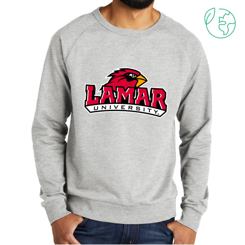  Allmade Light Grey Organic French Terry Crewneck Sweatshirt - Primary Mark