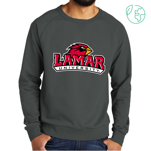  Allmade Dark Grey Organic French Terry Crewneck Sweatshirt - Primary Mark