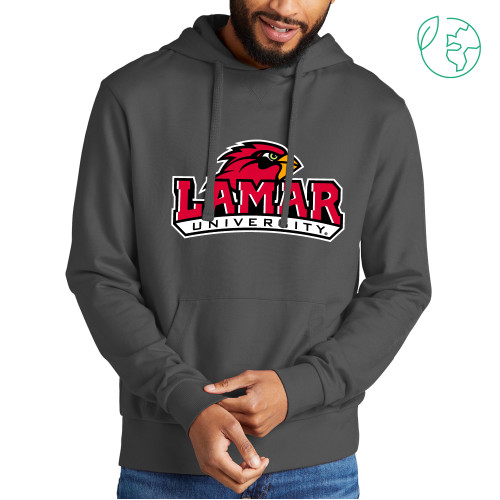  Allmade Dark Grey Organic French Terry Pullover Hoodie - Primary Mark