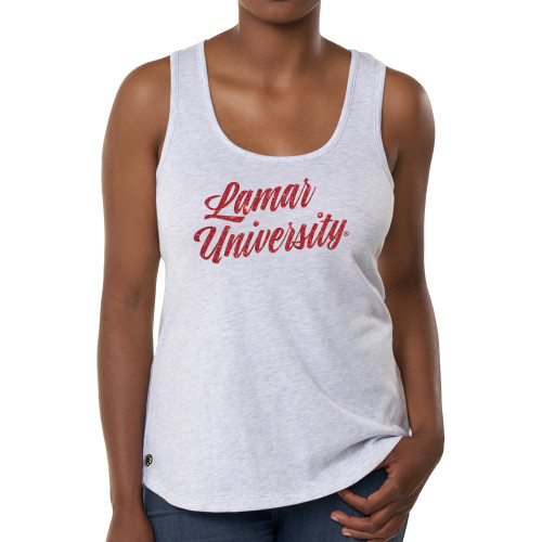 Lamar Fall Rush Ladies Ash Grey Tank