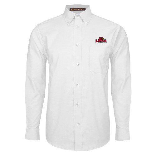 Lamar White Oxford Long Sleeve Shi