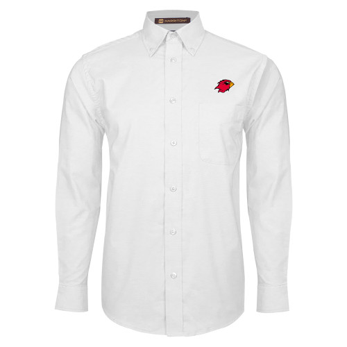 Lamar White Oxford Long Sleeve Shi