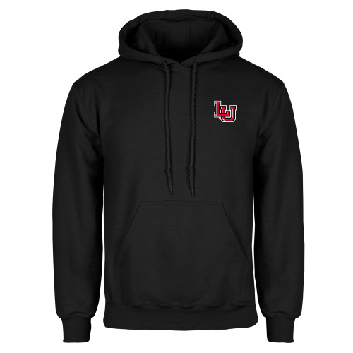  Black Fleece Hoodie - Interlocking LU