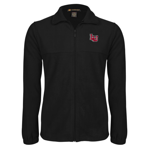  Black Fleece Full Zip Jacket - Interlocking LU