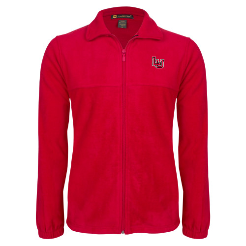  Red Fleece Full Zip Jacket - Interlocking LU