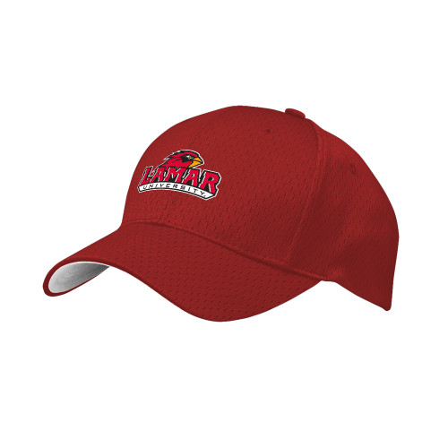 Lamar Red Pro Mesh Structured Hat