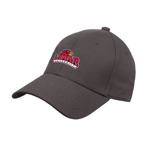  Charcoal Structured Adjustable Pro Style Hat - Primary Mark