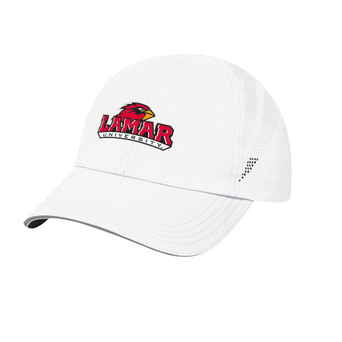 Lamar Womens White Performance Cap