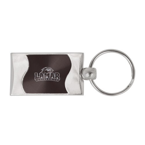 Lamar Silverline Black Wave Key Holder