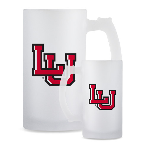 Lamar Full Color Decorative Frosted Glass Mug 16oz