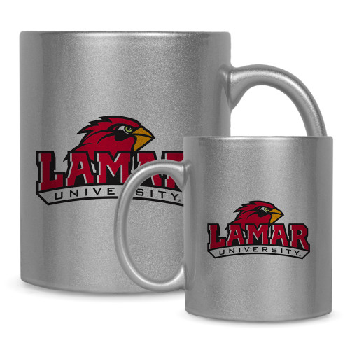 Lamar Full Color Silver Metallic Mug 11oz