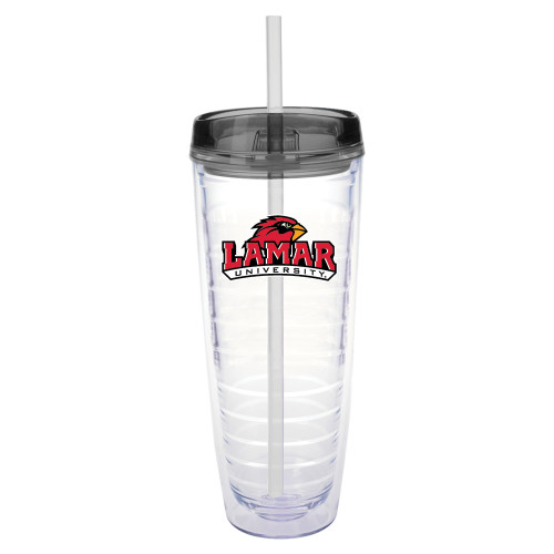 Lamar Tritan Double Wall Tumbler w/Charcoal Top 26oz