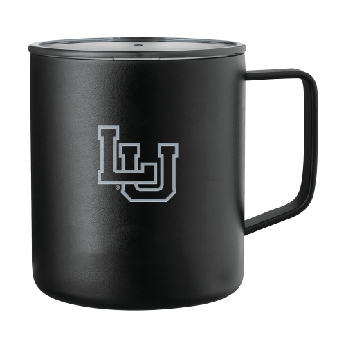 Lamar Rover Camp Vacuum Insulated Black Mug 14oz