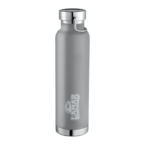  Thor Copper Vacuum Insulated Grey Bottle 22oz - Primary Mark Engraved