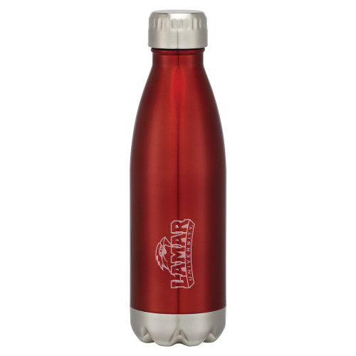 Lamar Swig Stainless Steel Red Bottle 16oz