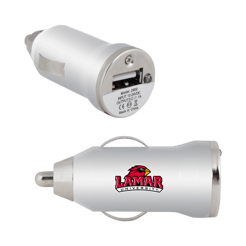 Lamar On the Go Silver Car Charger