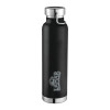 Thumbnail image for  Thor Copper Vacuum Insulated Black Bottle 22oz