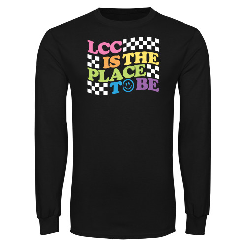  Black Long Sleeve T Shirt - LCC IS THE PLACE TO BE