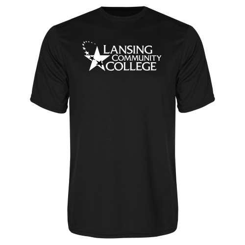  Black Performance Tee - Primary Mark