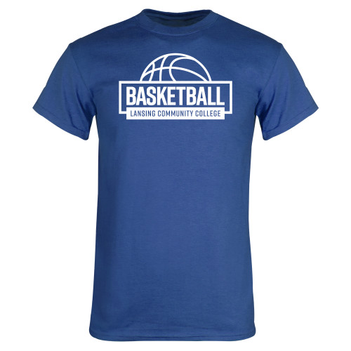  Royal T Shirt - LCC Basketball