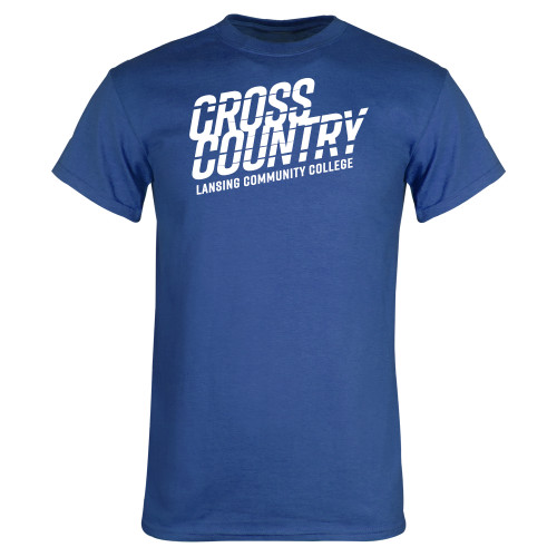 Royal T Shirt - LCC Cross Country