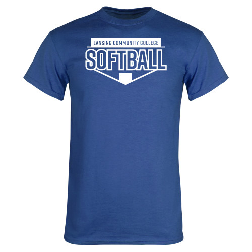  Royal T Shirt - LCC Softball