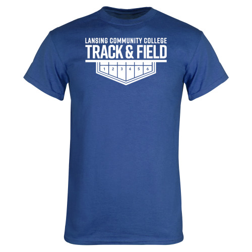  Royal T Shirt - LCC Track & Field