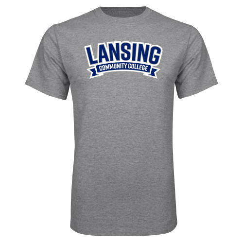  Grey T Shirt - LCC Banner