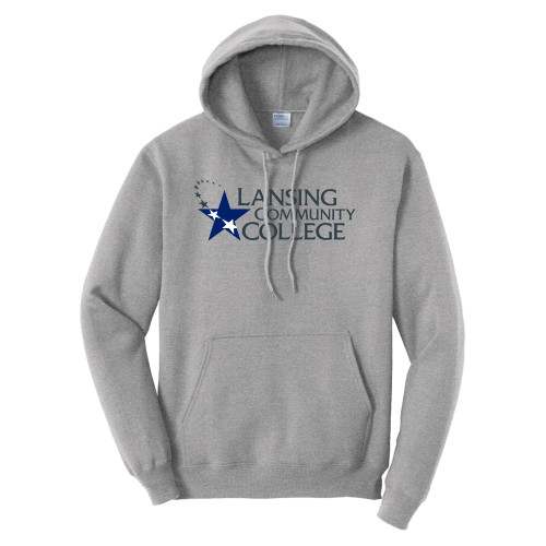  Tall Athletic Heather Fleece Hoodie - Primary Mark