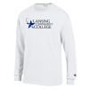 Thumbnail image for  Champion White Long Sleeve T Shirt