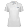 Thumbnail image for  Womens Silk Touch White Pique Polo