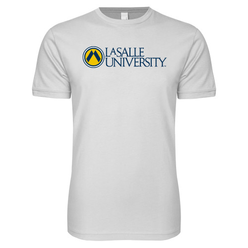  Next Level White SoftStyle T Shirt - Institutional Mark
