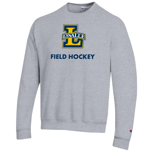  Champion Heather Grey Fleece Crew - Field Hockey