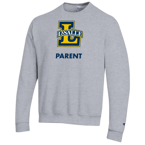  Champion Heather Grey Fleece Crew - Parent