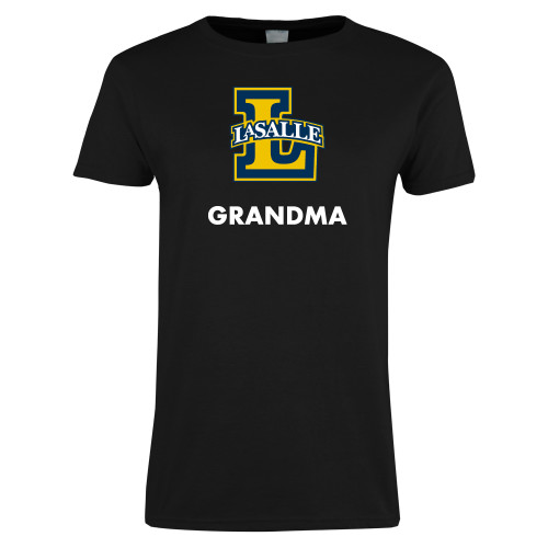  Womens Black Short Sleeve Tee - Grandma
