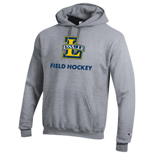 Champion Heather Grey Fleece Hoodie - Field Hockey