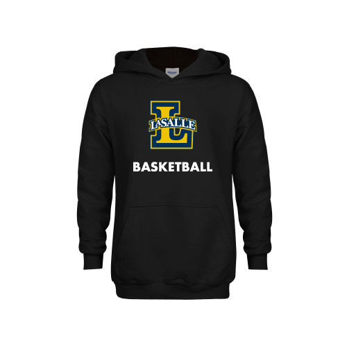  Youth Black Fleece Hoodie - Basketball