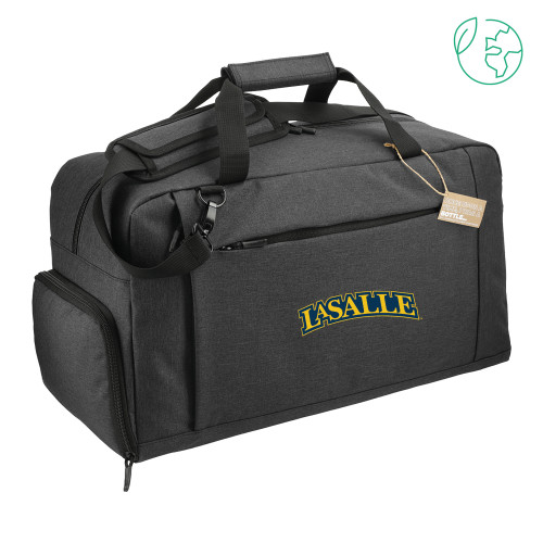 La Salle Aft Recycled PET 21 Inch Charcoal Duffel