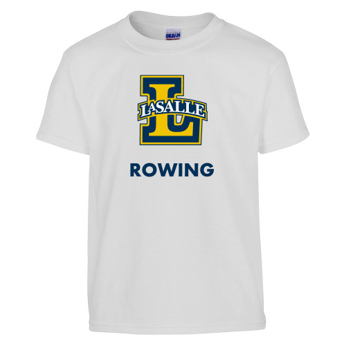  Youth White T Shirt - Rowing