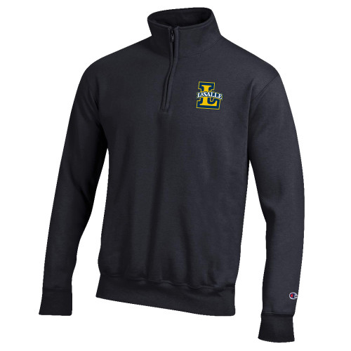  Champion Black Fleece 1/4 Zip - Primary Mark