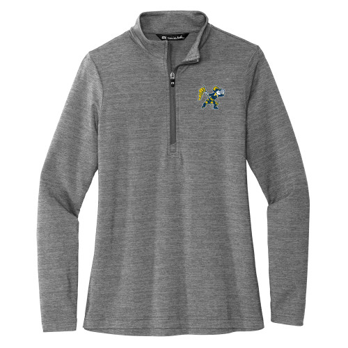  TravisMathew Womens Grey Crestview 1/4 Zip - La Salle Vintage Explorer