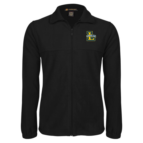 La Salle Black Fleece Full Zip Jacket