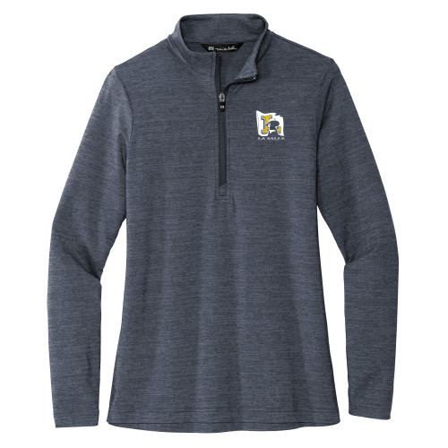  TravisMathew Womens Navy Crestview 1/4 Zip - La Salle Explorers Logo 1992-1997