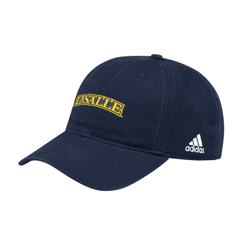  Adidas Navy Adjustable Washed Slouch - Wordmark